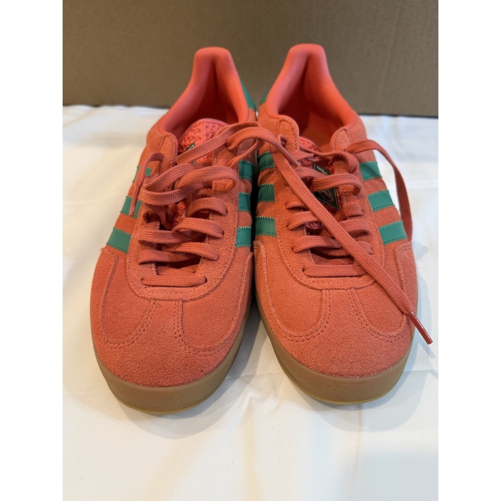 Adidas Gazelle Scarlet Court Green Mens 11 NWOB - Picture 7 of 7